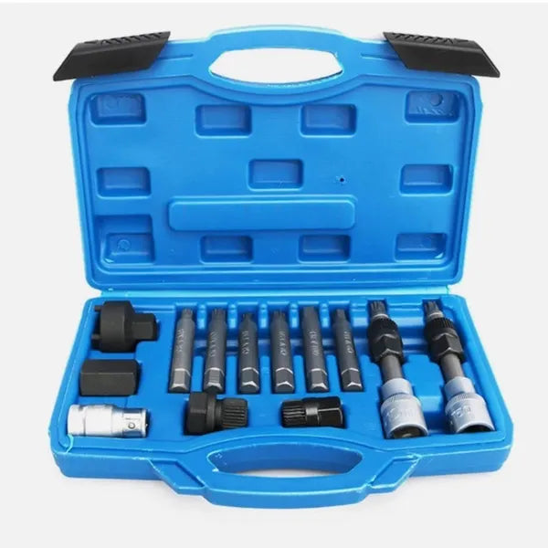 Ensemble d'outils alternateurs 13PCS incluant adaptateur Bit pour divers véhicules DHL