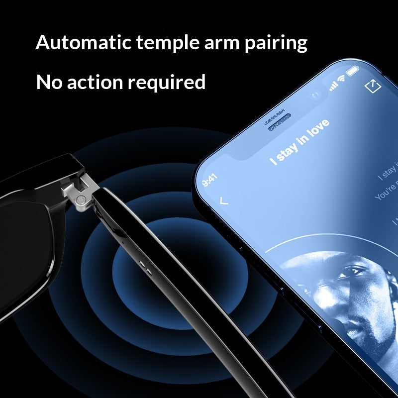 Bluetooth Longue durée de vie de la batterie Multi-Functional Blue Light Blocking Call Glasses