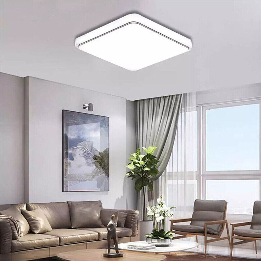 Lampe de plafond carrée