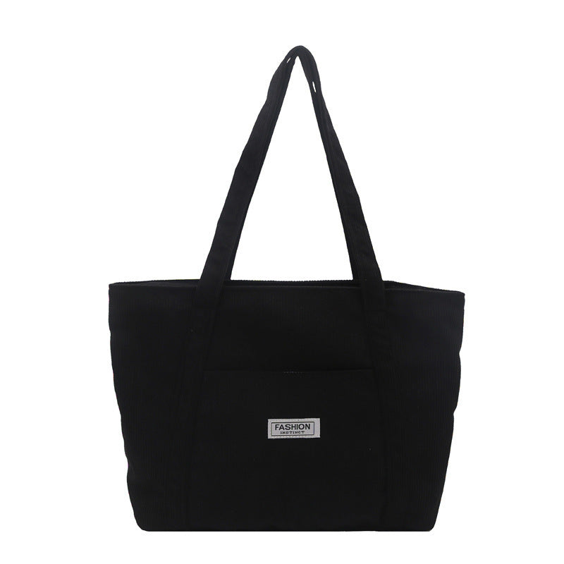 Large capacity casual and versatile shoulder bag