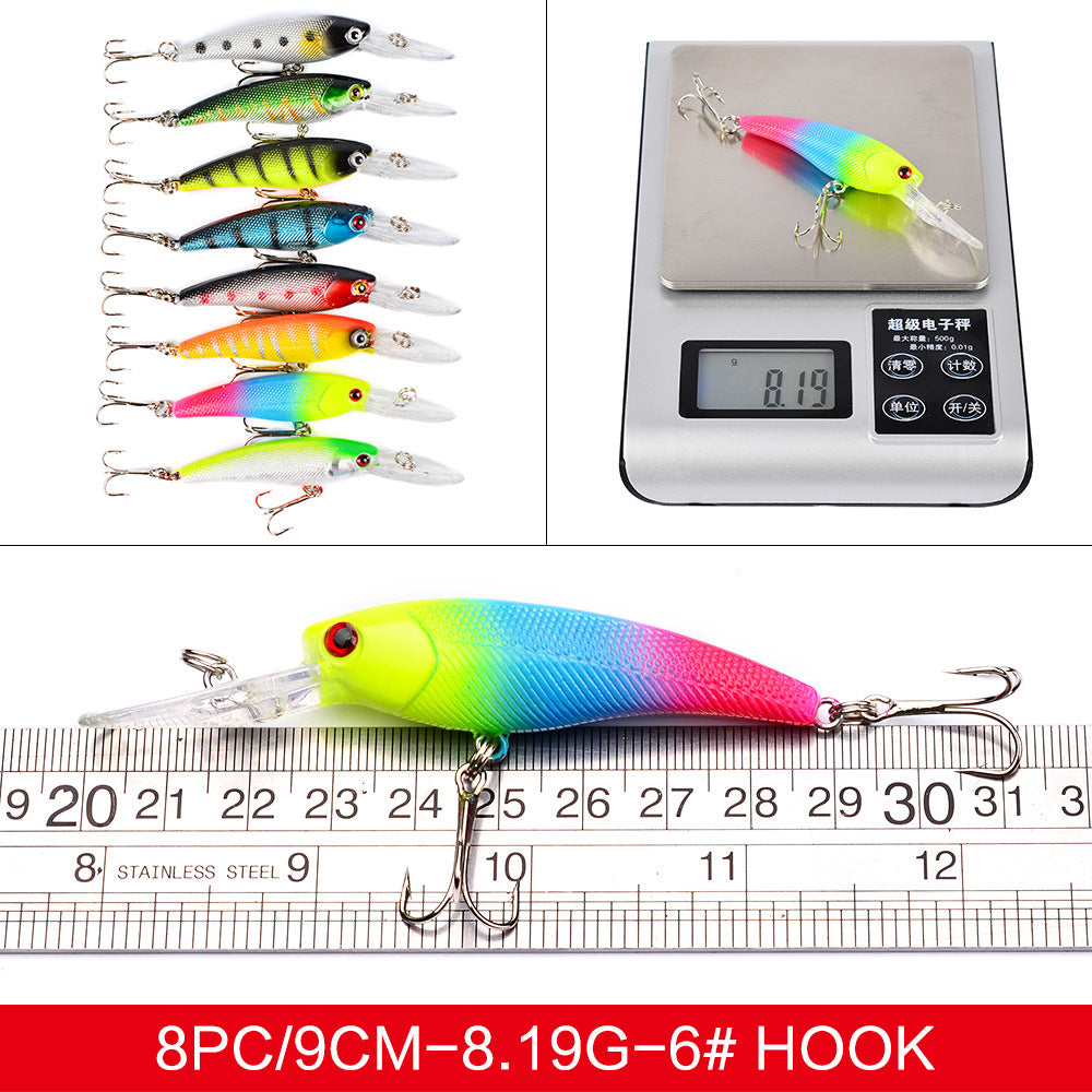 16pc Hybride Mino Lure Lure Suit DWMI020