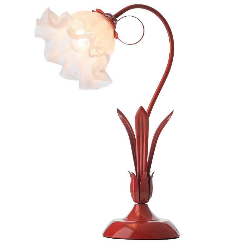Lanterne de la fleur de lampe de lit de mode de ménage