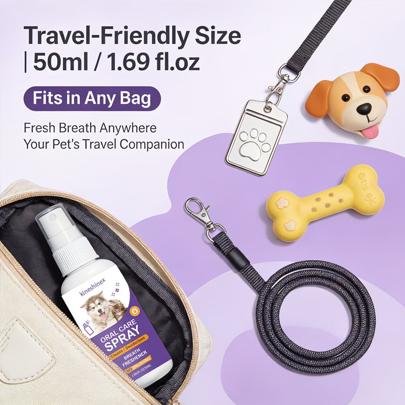 Spray de soins dentaires pour les animaux de compagnie pour le souffle frais