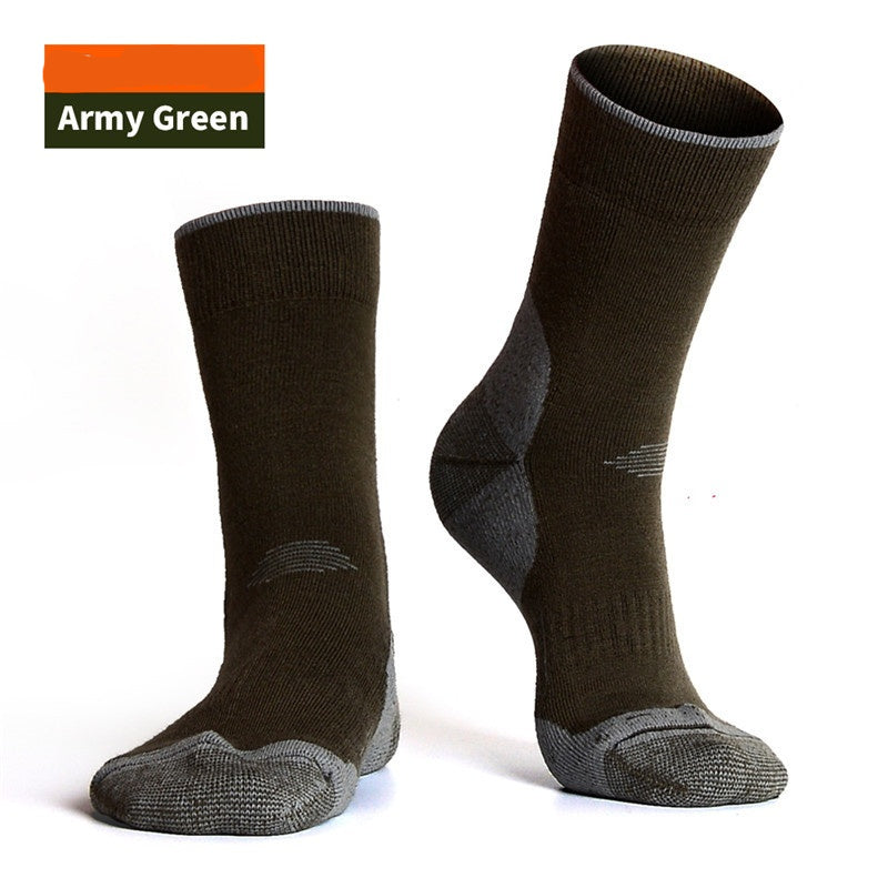 Chaussettes thermiques épaisses d'hiver pour hommes