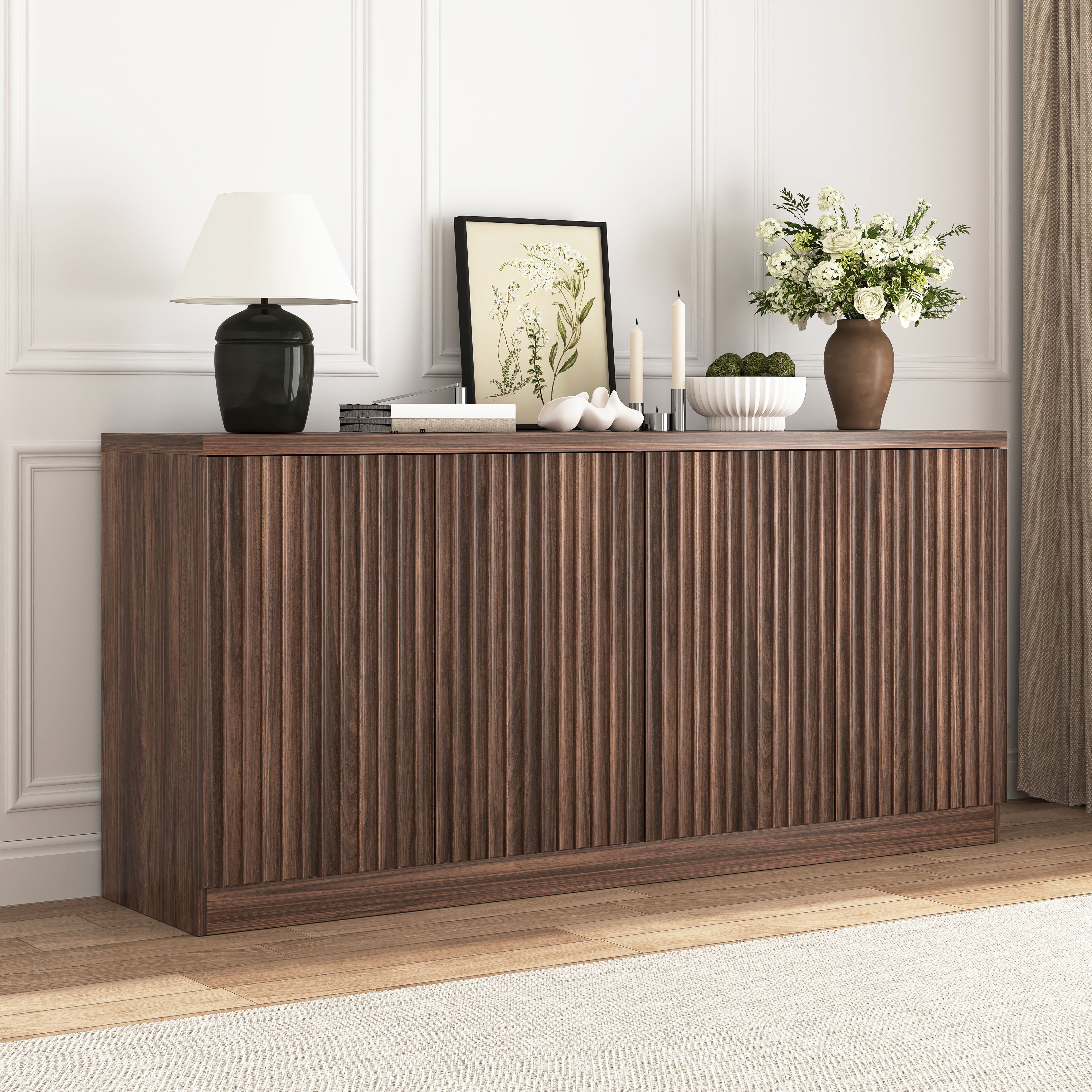 Armoire à buffet avec rangement