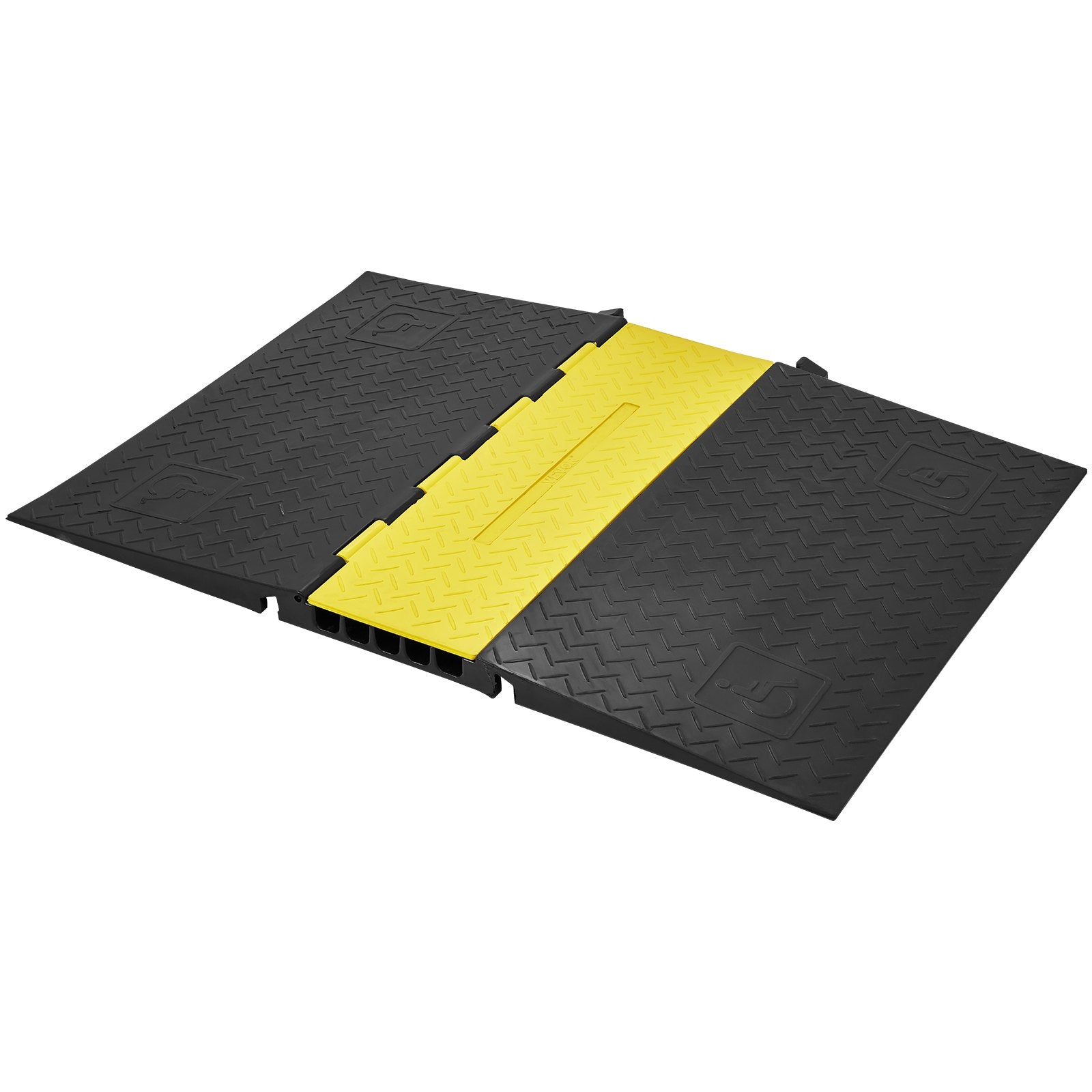 VEVOR 5Channel Cable Protecteur Ramp 22000lbs charge ADA câble de câble compatible