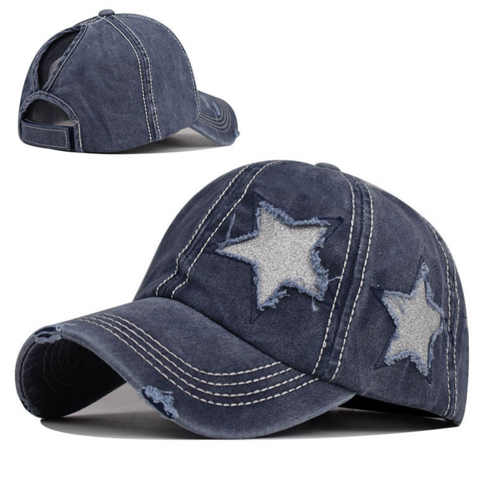 Casquette de baseball étoilée à cinq points pour Summer Outi