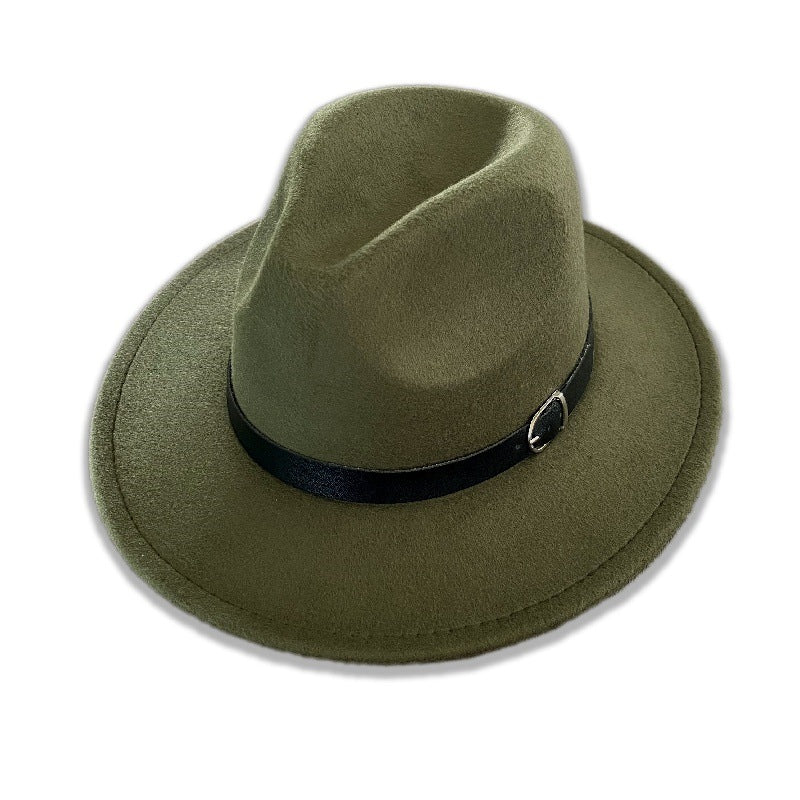 Chapeau vintage Western Cowboy de style américain Hommes Chapeau formel Printemps et automne