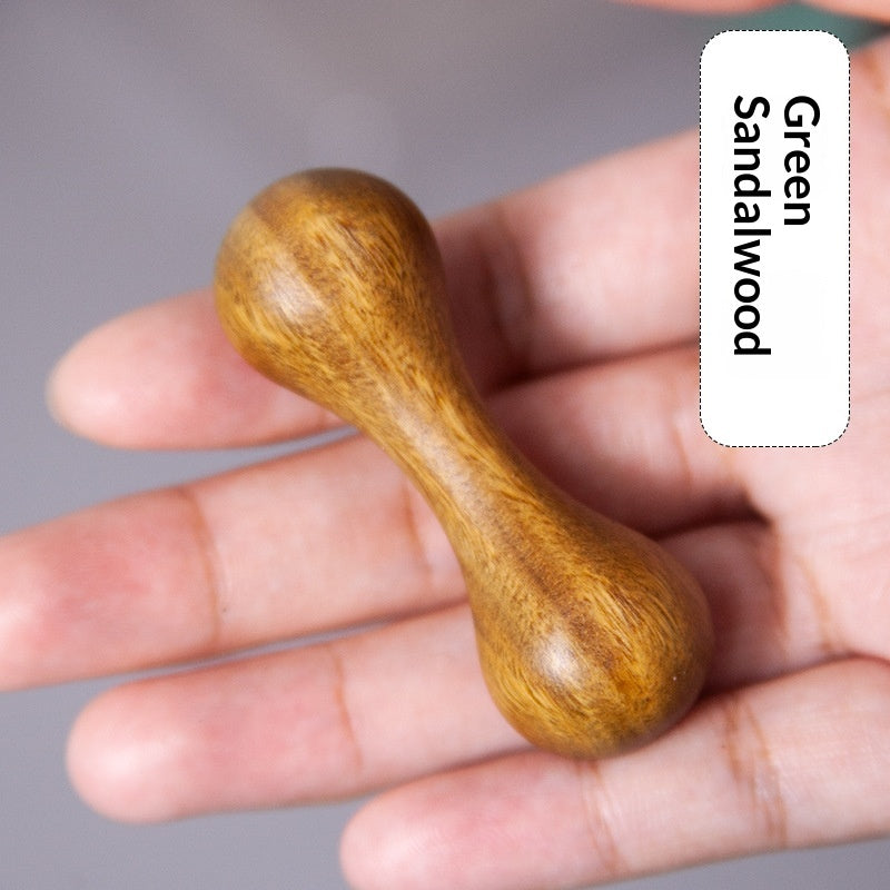Fingertip Dumbbell Jouet à main en bois favorise la dextérité du doigt et la relaxation articulaire
