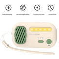 Rechargeable blanc Mosquito Repeller 1500mAh batterie de lithium portable