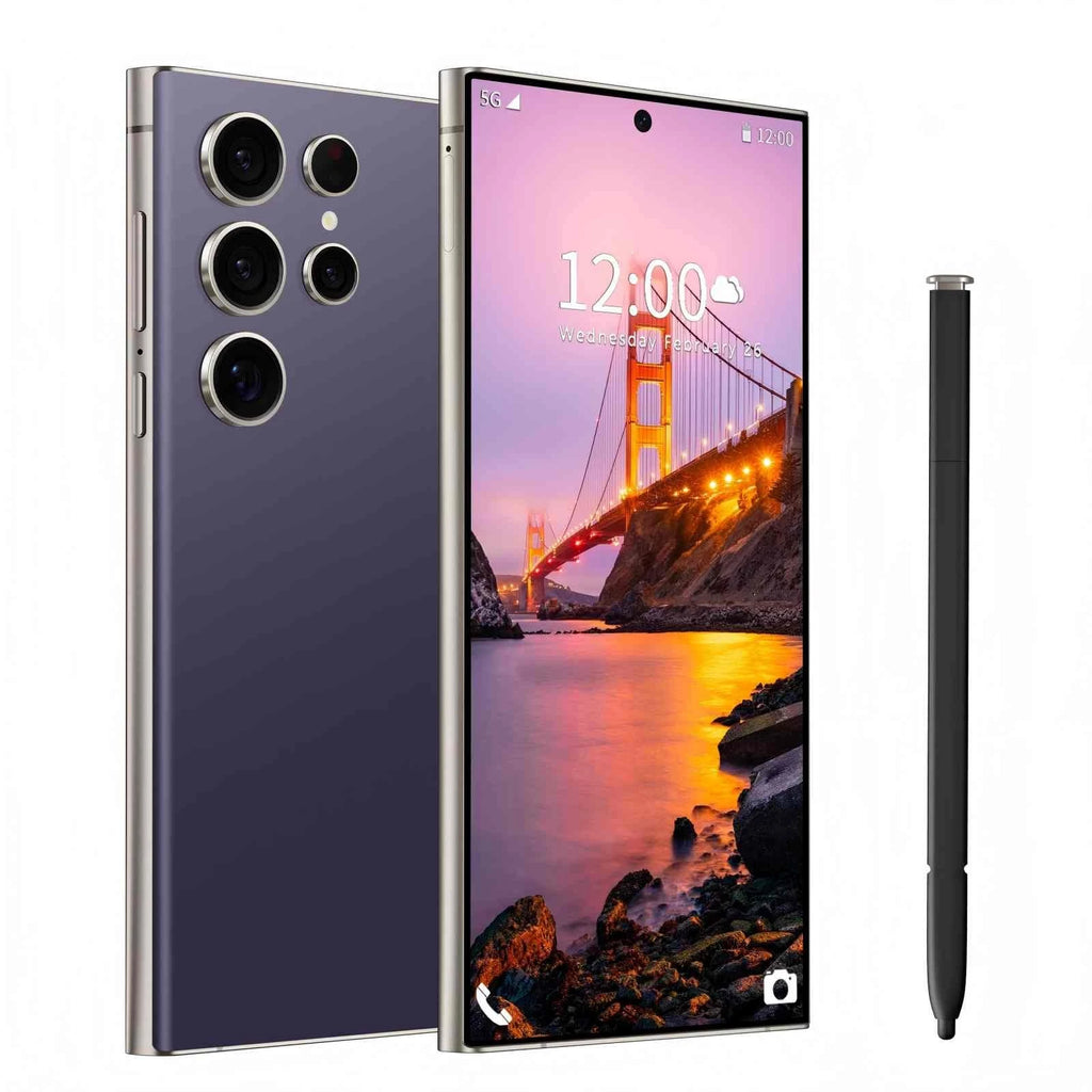 Smartphone portable ultra-débloqué 8 Go 256 Go Android14.0 6800mAh 6.8inch 5G