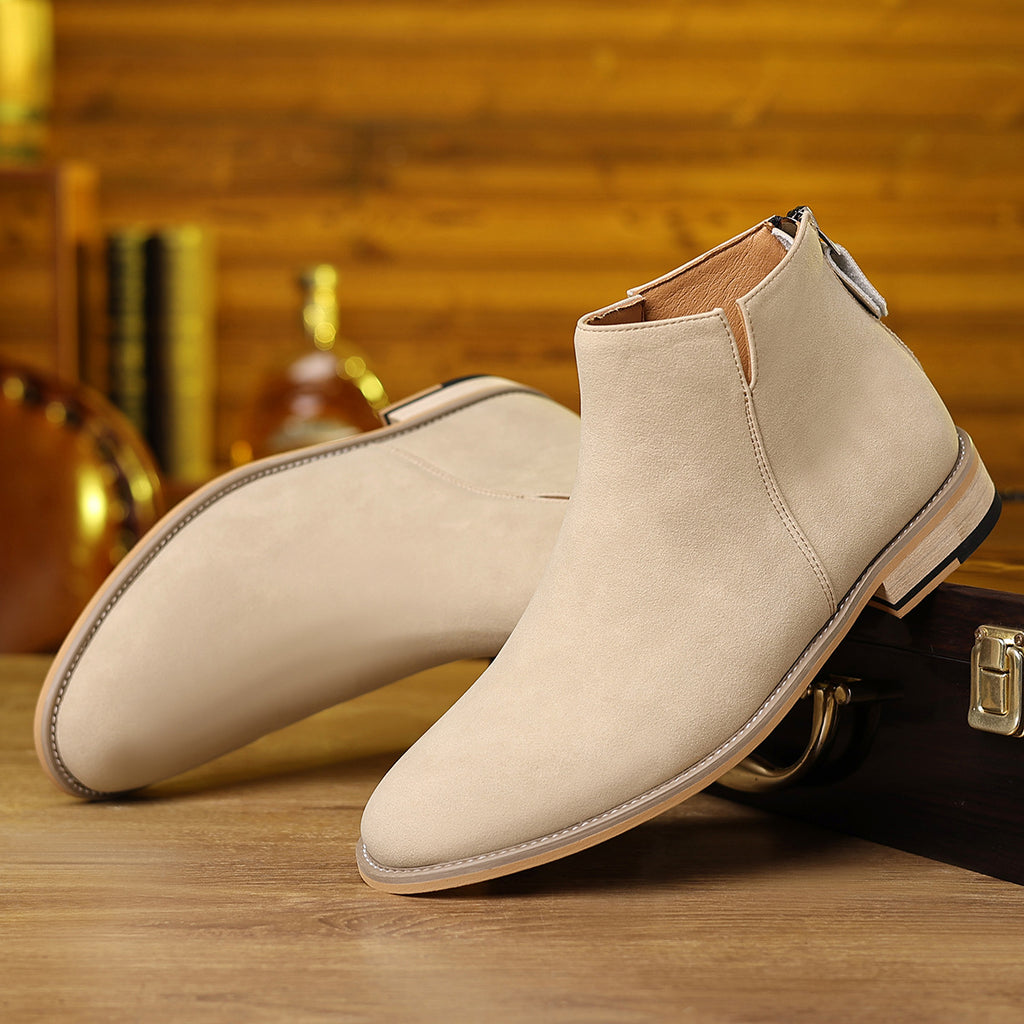 Automne et hiver Rétro hommes Matte Martin Bottes