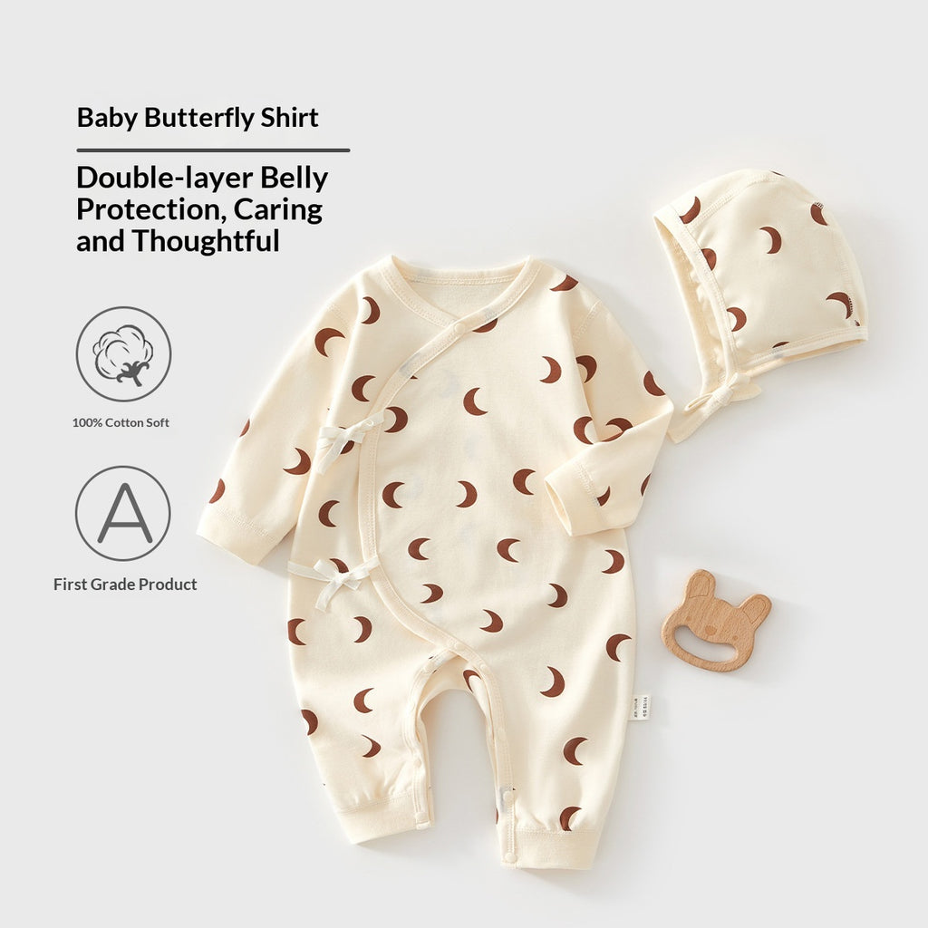 Vêtements de bébé Cotton pur Classe A Romper de printemps pour nouveau-nés