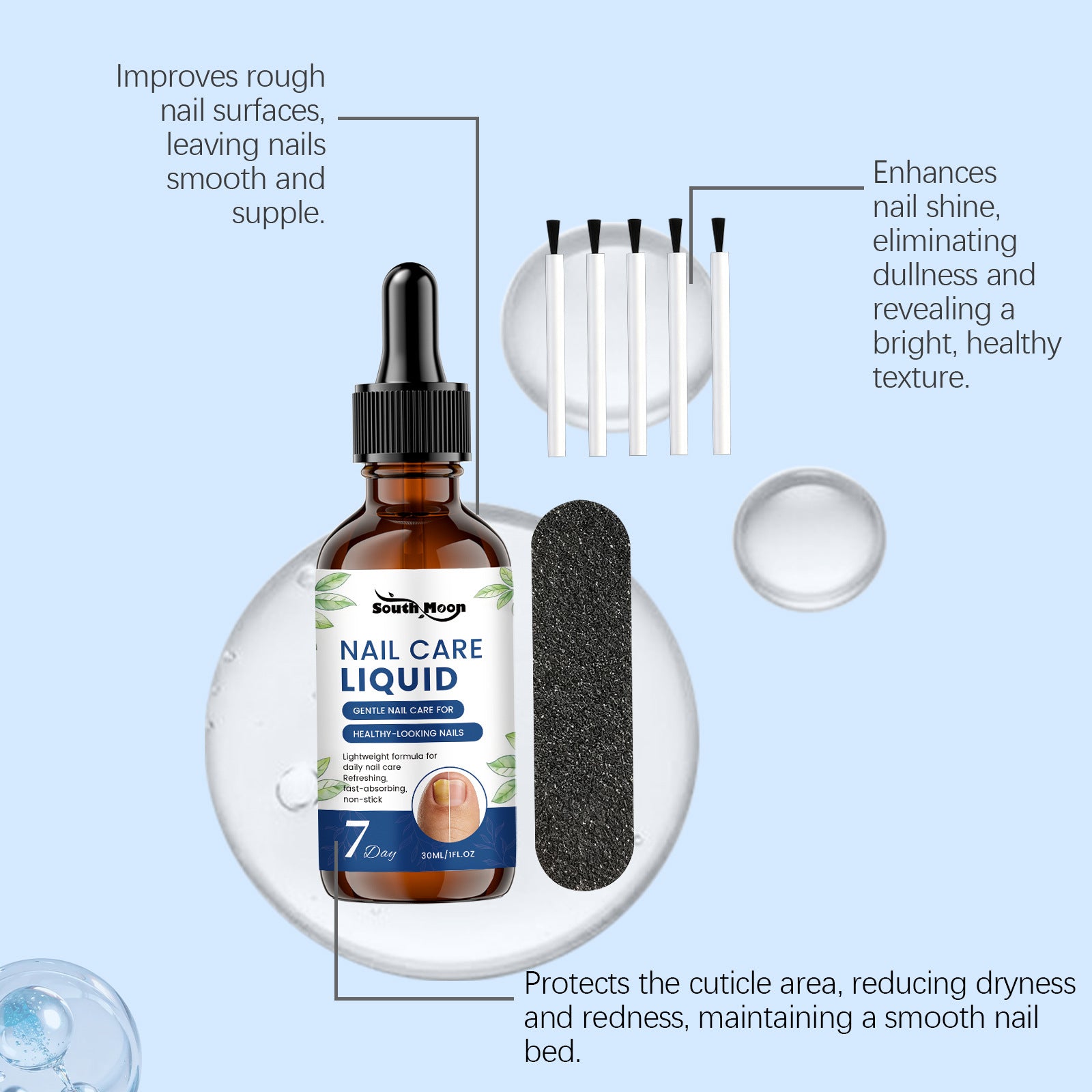 Liquide de soin des ongles