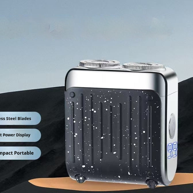 Lavable portable magnétique double lame hommes Shaver