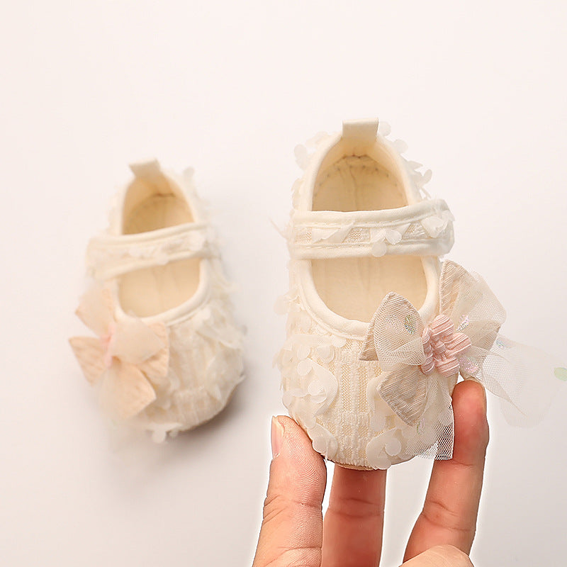 Bébé Princesse Chaussures Non-dérapant Soft Bottom