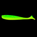 Double couleur Soft T Tail Road 7cm Lure artificielle