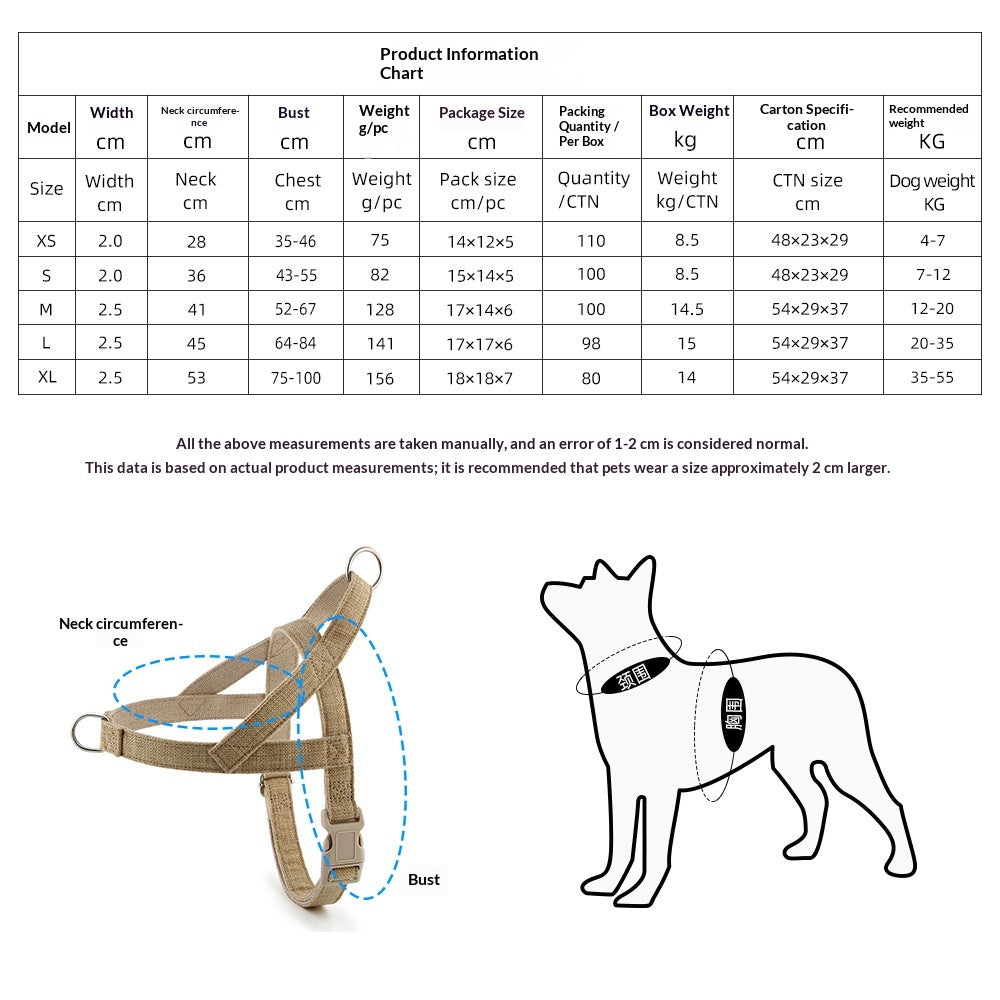 Feuillage pour chiens de taille moyenne à grande