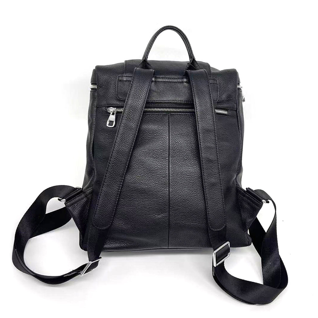 Sac à dos en cuir léger de grande capacité