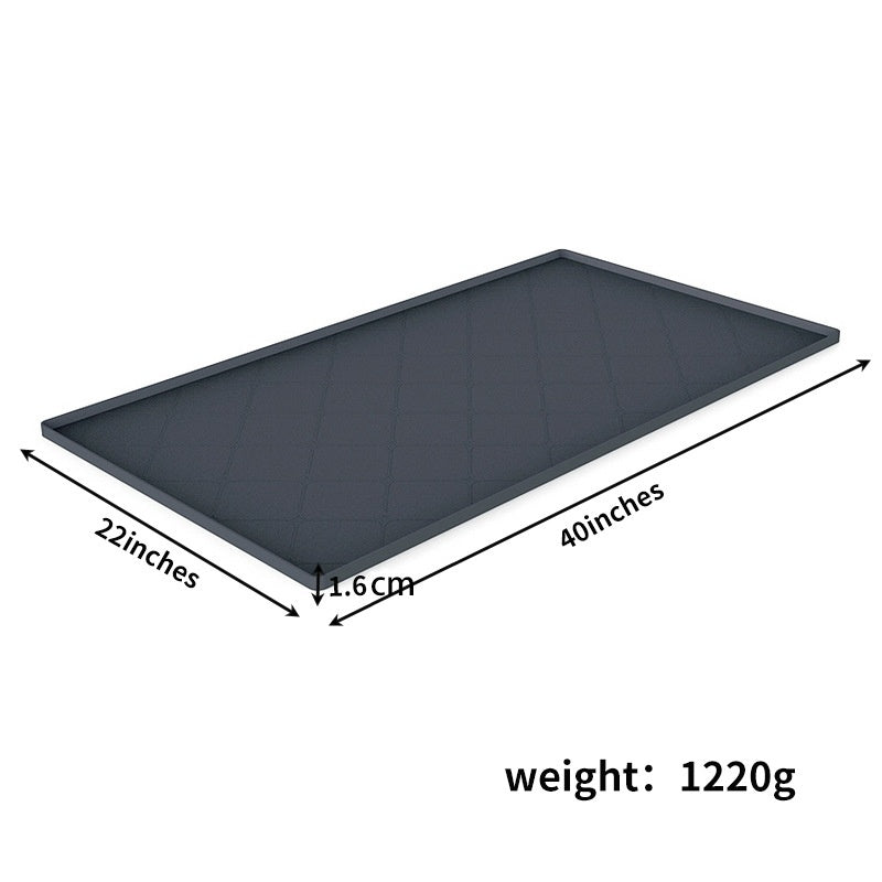 Matelas en silicone imperméable multi-tailles pour cuisines et salles de bains