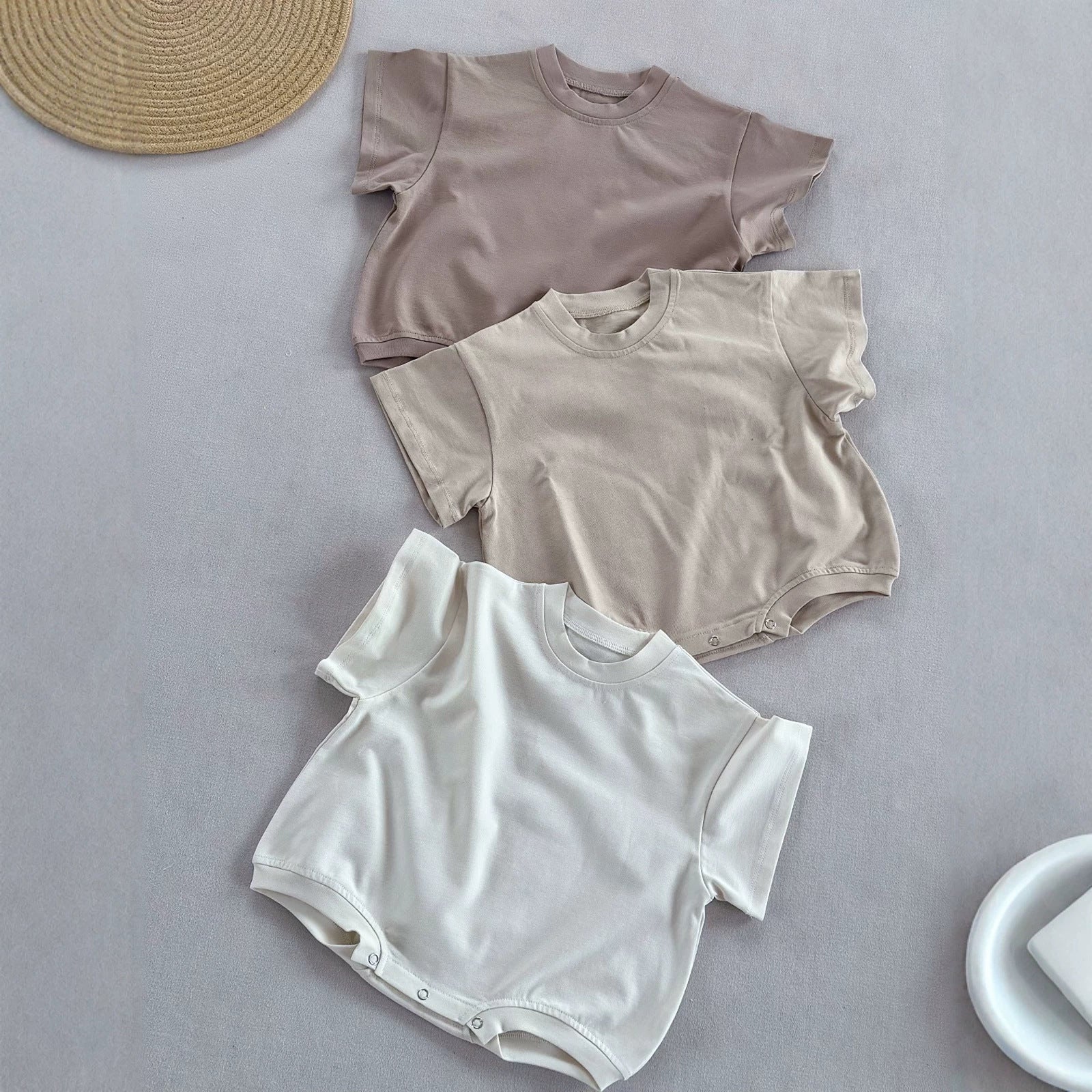 Coton Adapté bébé Onesie