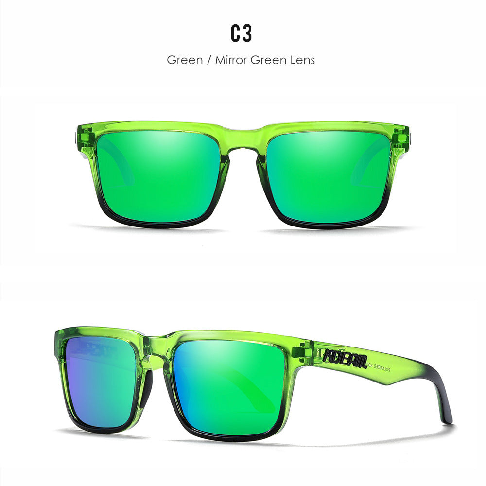 Sports de plein air Running Conduite Pêche Lunettes de soleil colorées