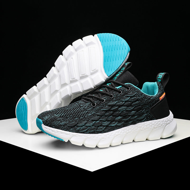 Chaussures simples en tricot volant pour hommes