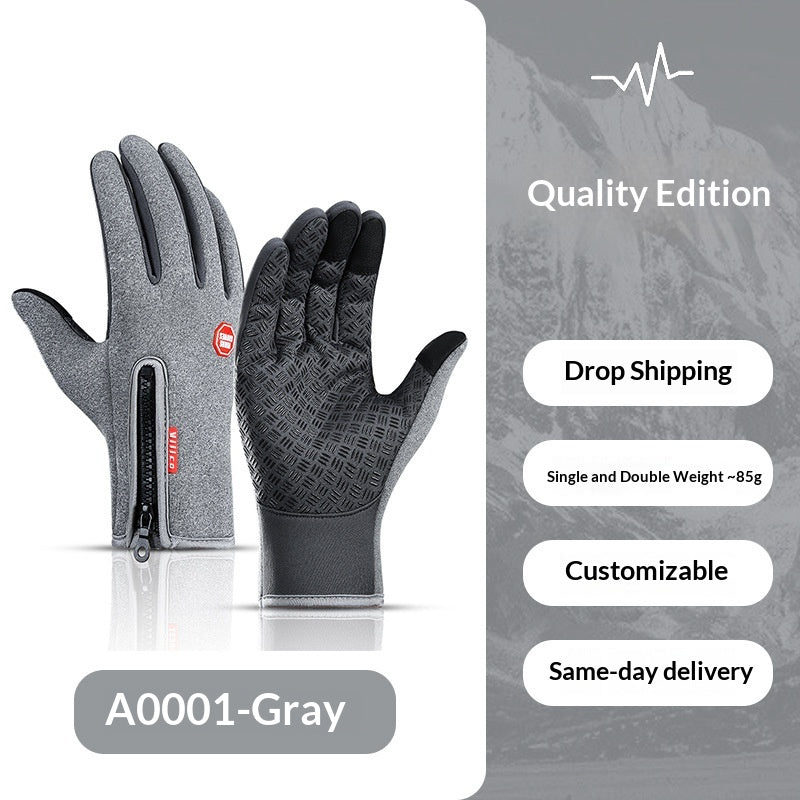 Gants thermo Windproof et isolants pour le ski et le vélo