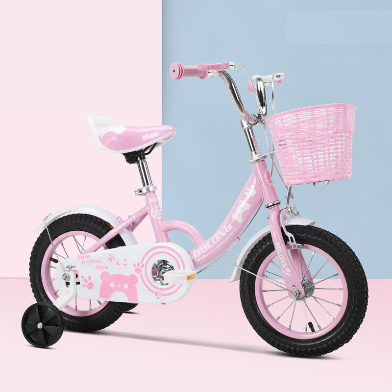 12-16Inch Enfants Vélo pour 2-10 ans Enfants Filles Vélo Stabiliser