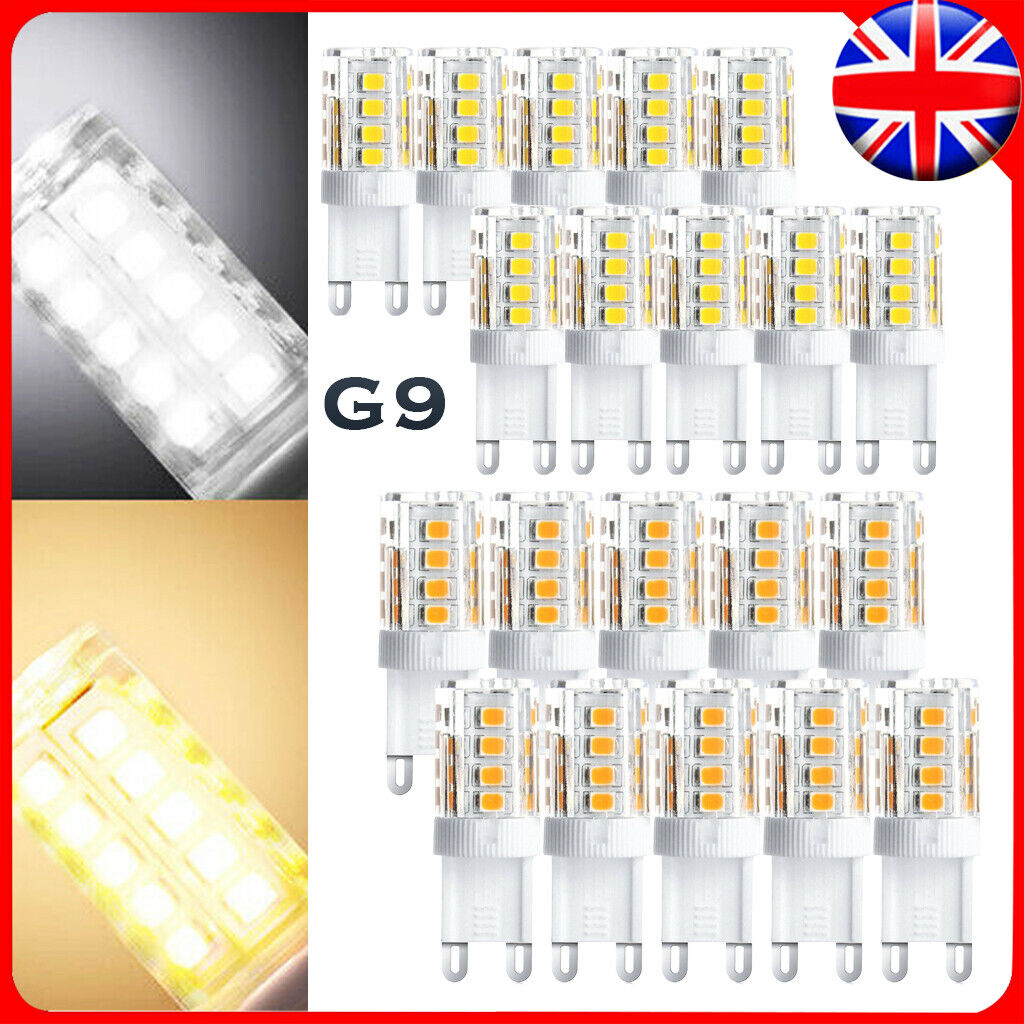 10 X G9 LED BULB 5W COOL BLANC CAPSULE LAMP REPLACE 40W HALOGEN LIGHT BULBS 230V