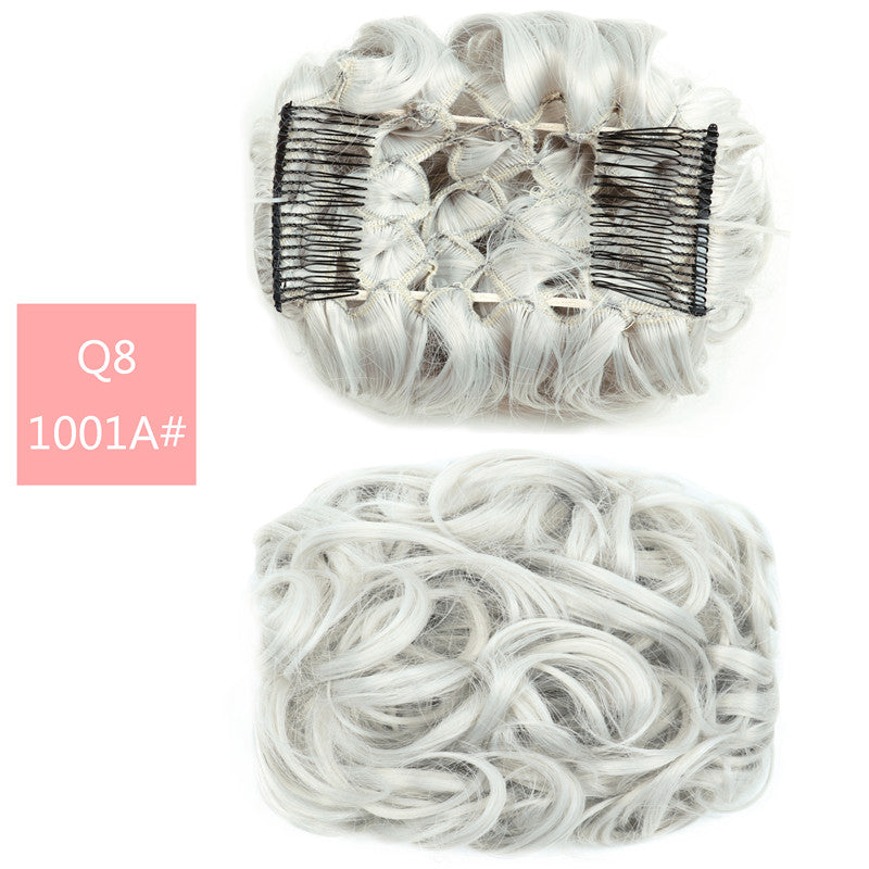 Perruque à haute température de fil Pan Head Peigne d'insertion de bijoux