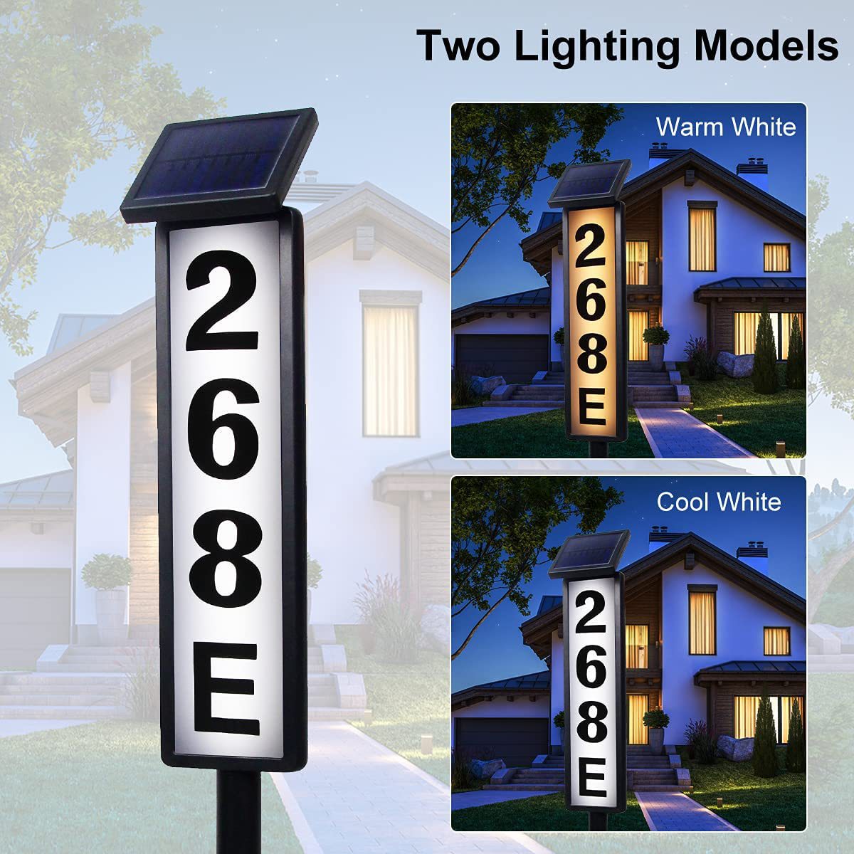 Solar Powered Floor Exit Door Lamp