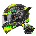 Men's and Women's Dual Visor Motorcycle Helmet