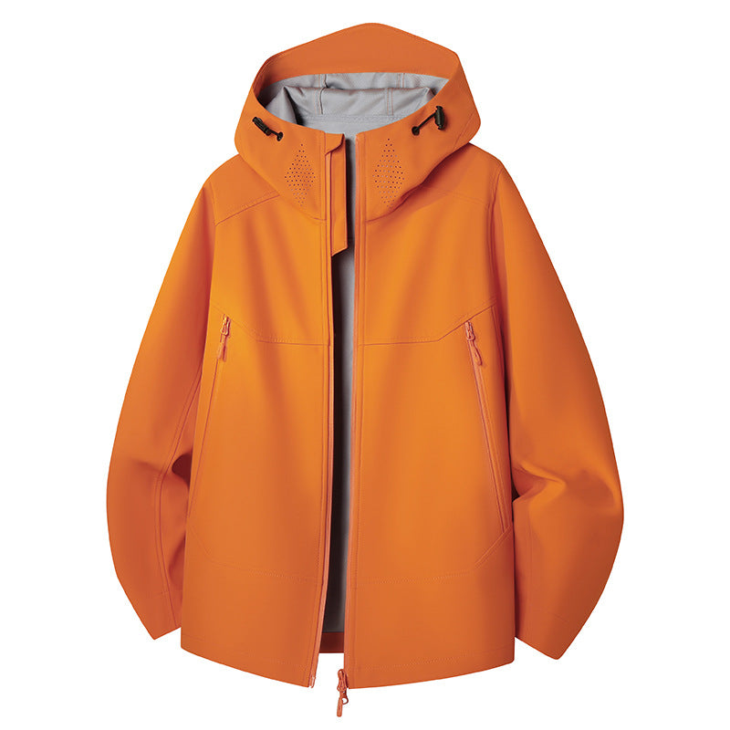 Hommes imperméable à l'eau et chaud en plein air veste Softshell