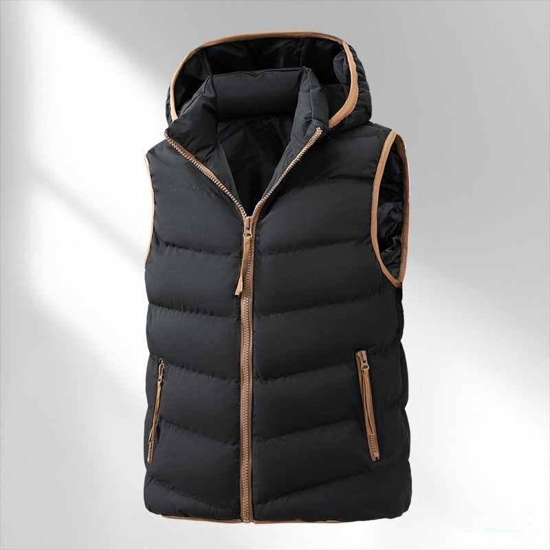 Veste à capuche dérobée pour hommes