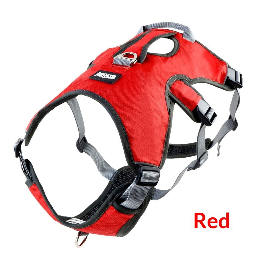 Grand et de taille moyenne Dog Outdoor Vest style Harness