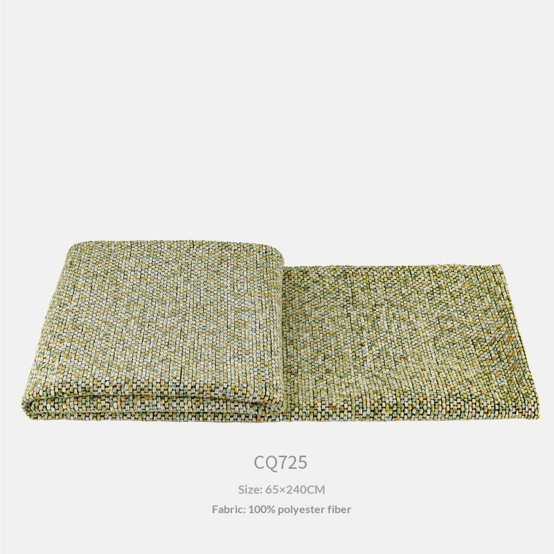Couverture à lancer vert vintage de luxe légère