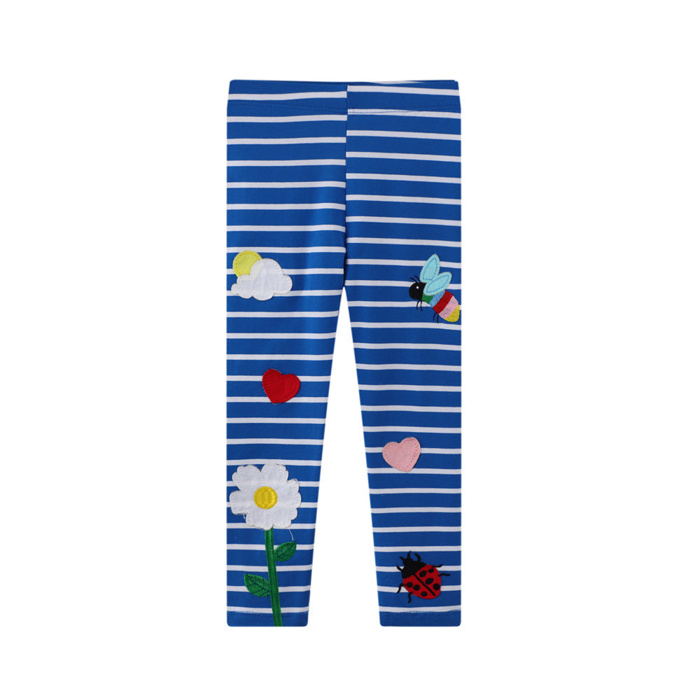 Été mince bébé porter des leggings en coton au printemps et en automne