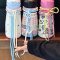 Large Capacity Insulated Water Bottle with Straw