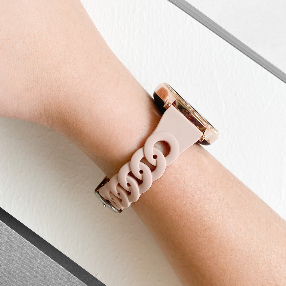 Bracelet de montre intelligente Bracelet de montre universelle en silicone