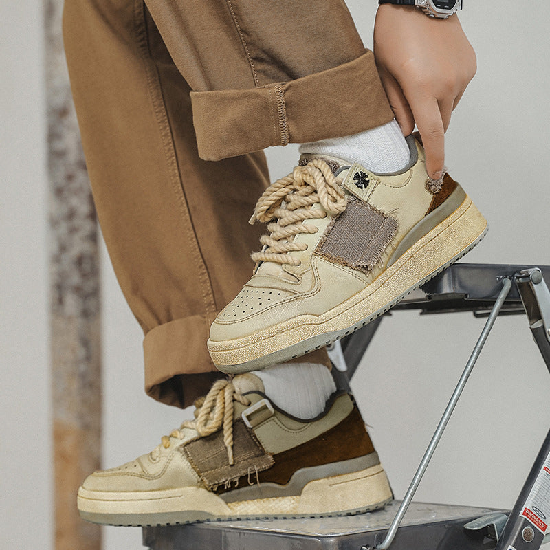 Chaussure de skate vintage couple d'été