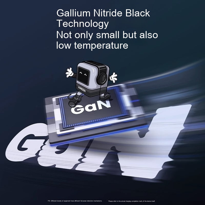 Chargeur Nitride Gallium 65W pour ordinateur portable