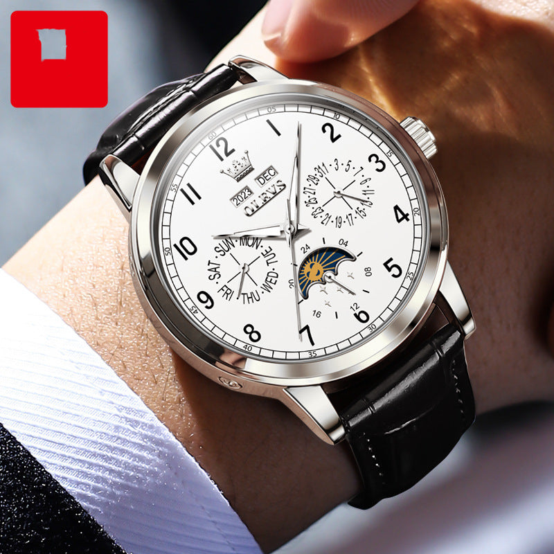 Multi-fonctionnel Montres Mécaniques Lumineuses Homme