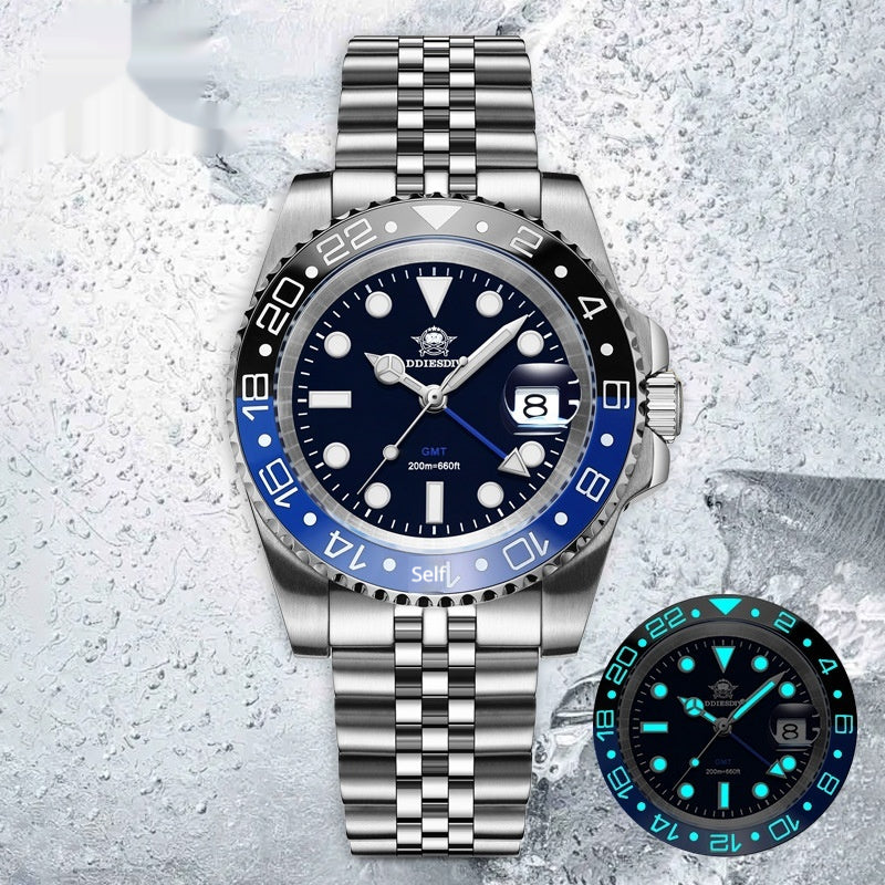 Homme d'affaires Analog Waterproof Quartz Wristwatch