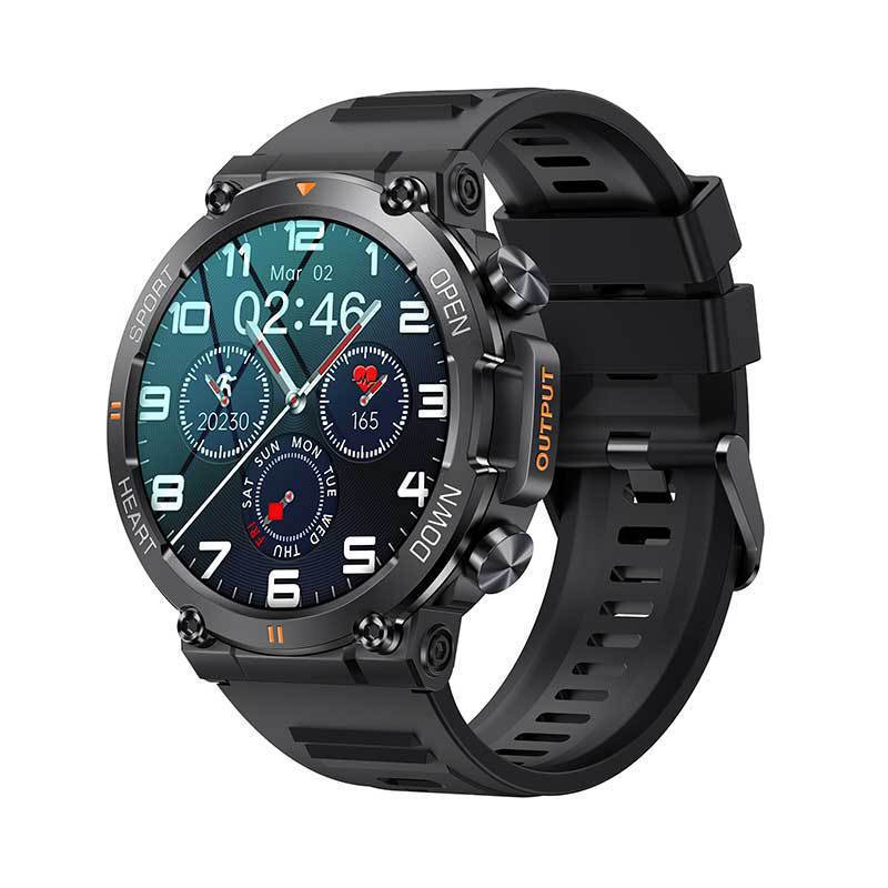 Call Musique Météo Fréquence cardiaque Pression artérielle Smart Watch