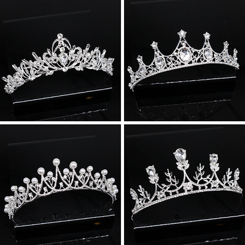 Super Glitter Pearl Strass Headband Heress