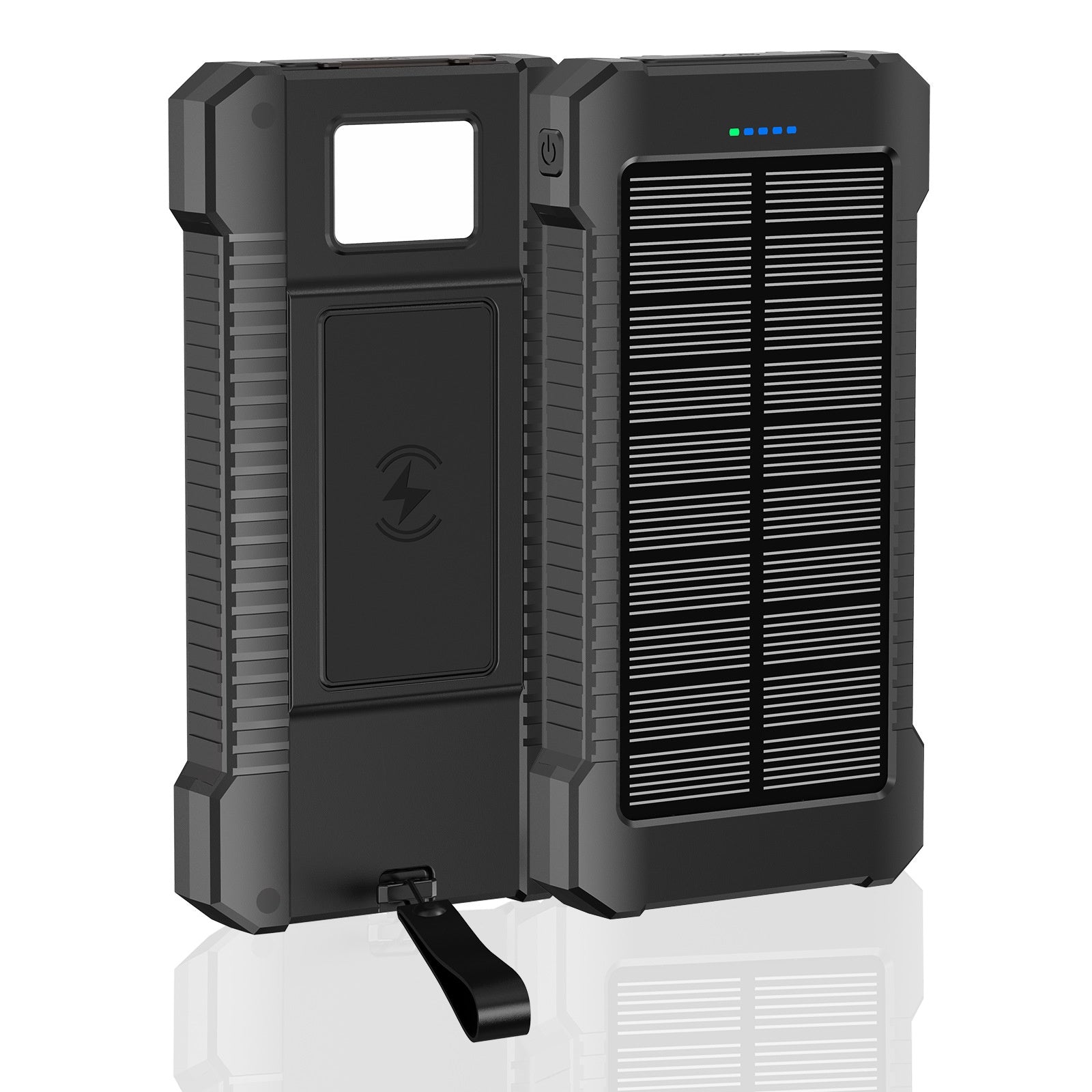 Taineng Yang charge sans fil avec câble intégré banque d'alimentation mobile extérieure