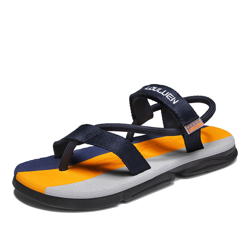 Style d'été homme résistant à l'usure Casual Non-Slip Slippers