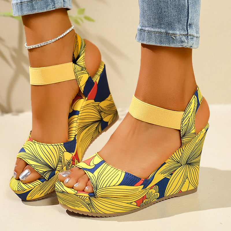 Chaussures de plate-forme pour femmes plus grandes arrivées d'été