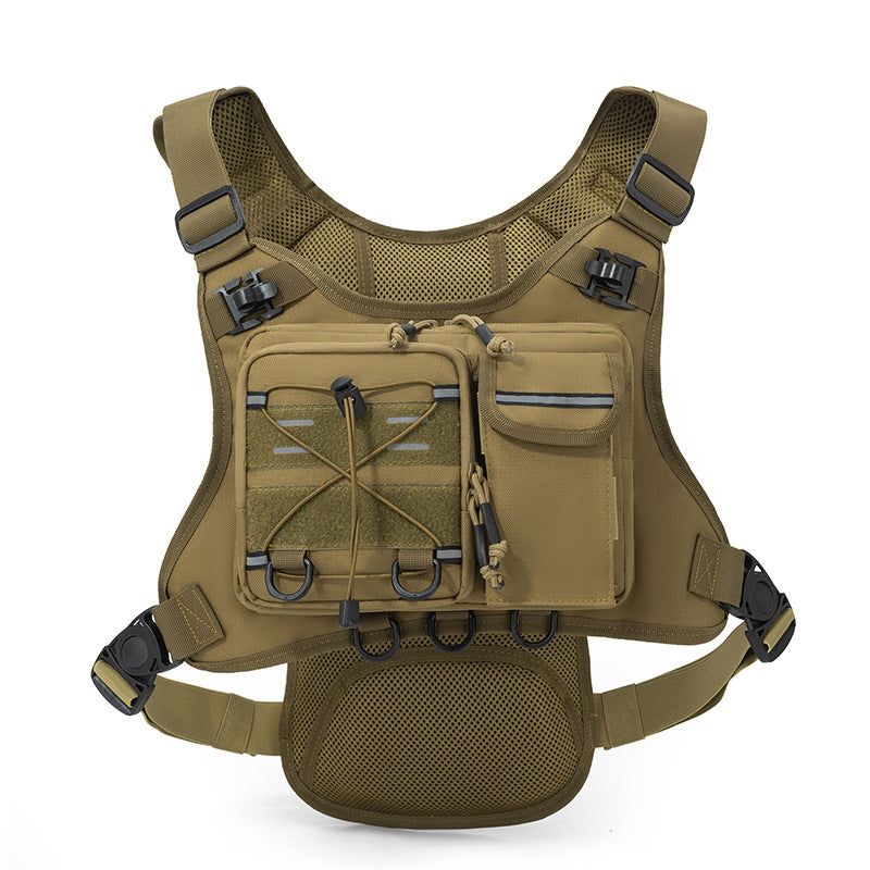 Camouflage Sac à dos casual multi-pose poitrine